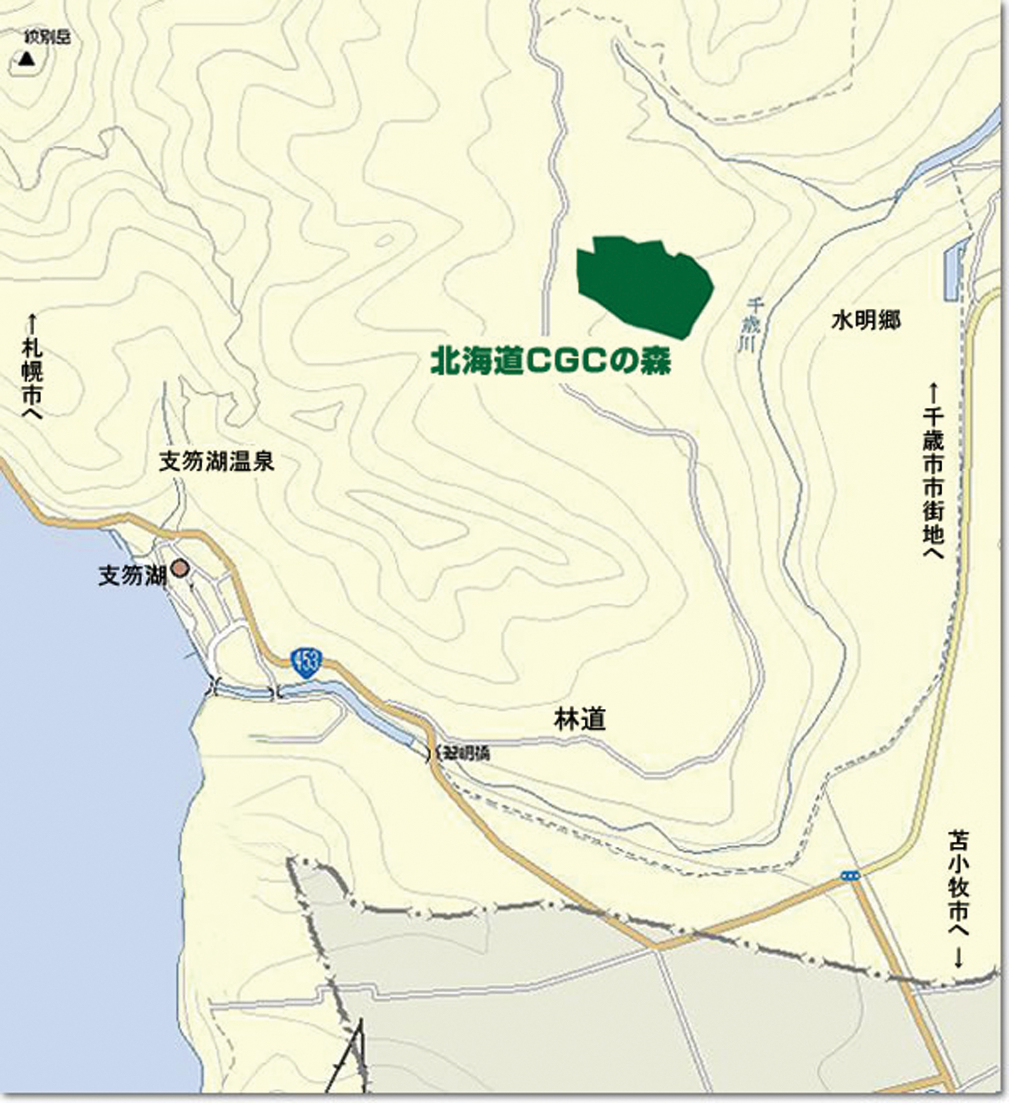 CGCの森地図